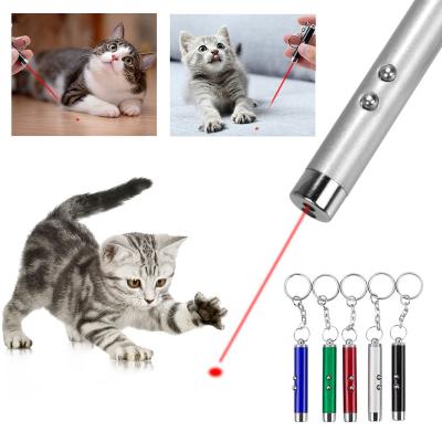 China Aluminum Alloy USB Rechargeable Laser Pointer Pen Cat Toy Laser Light For Cats for sale