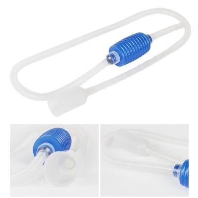 China Vacuum Plants Fish Tank Siphon Vacuum Cleaner Pump Water Change Switch Semi-automatic Gravel Water Filter for sale