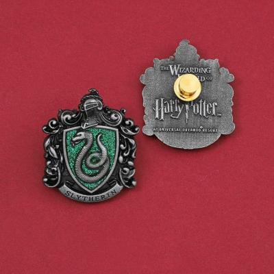 China Worldwide Wholesale Pins Harry Potter Badge Slatlin Enamel Pin Set Custom Enamel Enamel Pins no minimum for sale