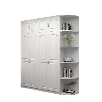 China Small Size Sliding Door Household Bedroom Storage Cabinet Simple Modern Expandable Wardrobe Closet for sale