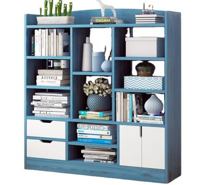 China Modern Combined Bookcase Shelf Large Capacity Bookshelf for sale