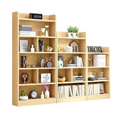 China Single Library Student Classroom Floor Grid Cabinet Locker Picture Book Rack Pine Storage Rack (Other) Solid Wood Adjustable Children for sale