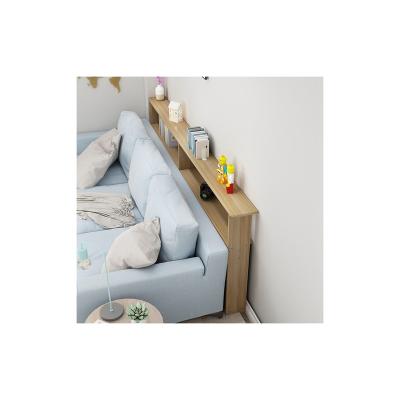 China (Other) Narrow Strip Adjustable Shelf Against Wall Landing Wood Frame Bedside Behind Strip Side Sofa Gap Seam Back Shelf for sale