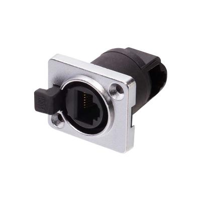 China Success waterproof automotive ethernet panel mount rj45 connector for sale