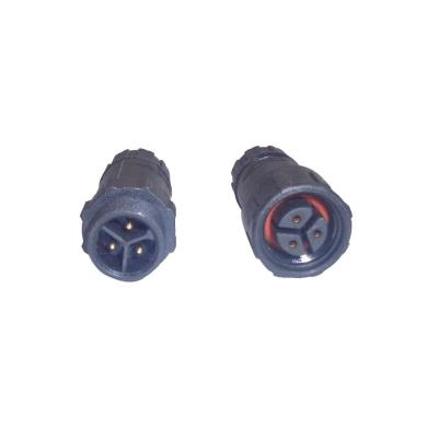 China 10A 220V Small Lead Wire Connector Mini IP68 Automotive Cable Connector 2 Pin Waterproof for sale