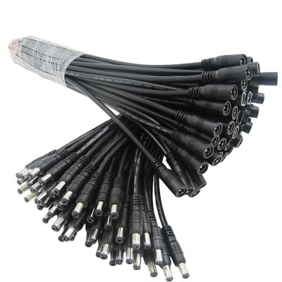 China 2.1 x 5.5mm DC Power Pigtail Automotive Male Cable For CCTV Surveillance Connector for sale