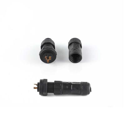 China P68 Power Connector M12 I2pin 3pin 4Pin Panel Mount Waterproof Male Female Connector for sale