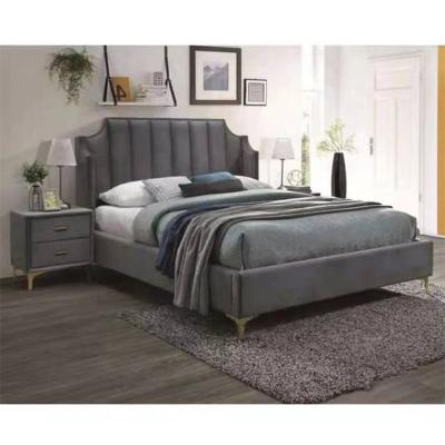 China Modern Classic Home Furniture Cloth Hotel Design Bed Cloth Luxury Bedroom Bed Suit Sets for sale