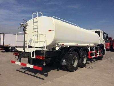 China HOWO Water Tank Truck 6 X 4 336HP Euro II Sprinkle Width 14-18mm for sale