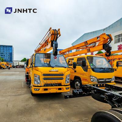 China JMC 14 M Automatic Aerial Work Vehicle With Aerial Lifting Platform Crane Truck for sale