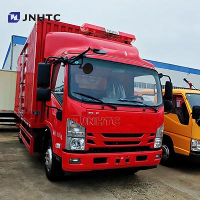 China Brand 5 Ton Truck 4x2 6 Wheeler Cargo Van Mini Lorry Truck Euro2 Diesel Cargo Truck With Hydraulic Tailplate for sale