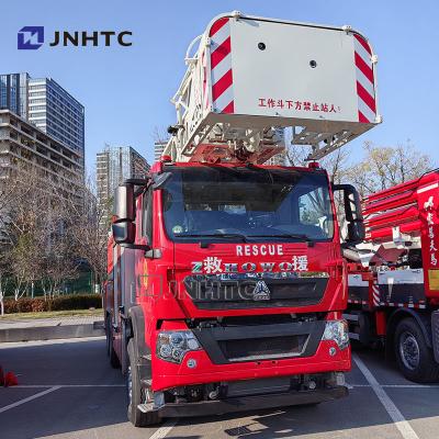 China Customized 6x4 Drive 32 Meters Working Height Aerial Ladder Fire Truck For High-rise Building Rescue for sale