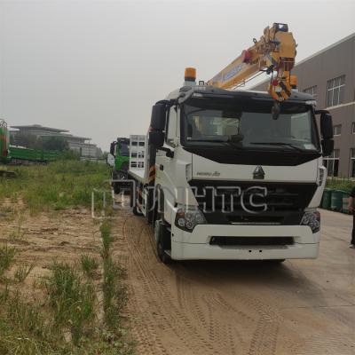 China Customized Heavy Duty Hydraulic Folding Boom Crane Mounted Truck for sale