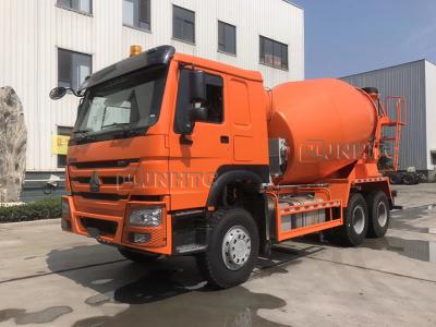 China Sinotruk Self Loader Concrete Mixer 10 Wheeler 371hp 10m3 for sale