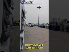 Howo NX 15 CBM Garbage Compactor Truck Rear Loader Garbage Compressed Rubbish Truck Price