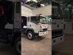 Sinotruk HOMAN 4x2 Small Dump Truck With 5 Ton 10 Ton Capacity Light Truck Automatic Air Suspension