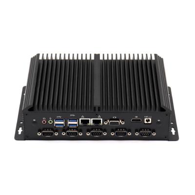 China Industrial Products I7 8550U 8565U Fanless Mini PC UHD620 Barebone System 4K Gaming PC for sale