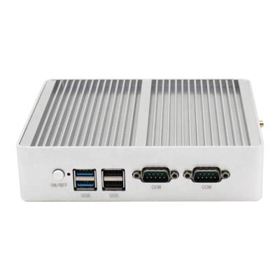 China Industrial quad core barebone system dual mini lan baytrail PC J1900 with SIM card for sale