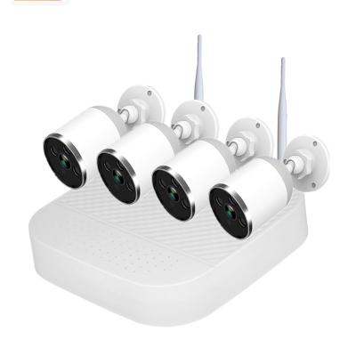 China PAN-TILT 4CH 3MP Tuya Nvr Smart Home Security Radio Wifi IP CCTV Waterproof Outdoor Video Surveillance System for sale