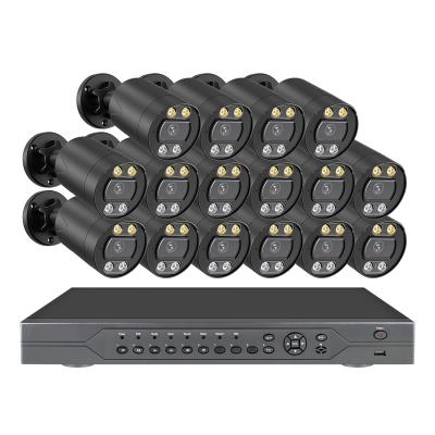 China Siren REGIS 16 Channel 8MP Recording CCTV Home Security Camera System Built-in Set Poe 4K Exterieur NVR Kit Outdoor for sale