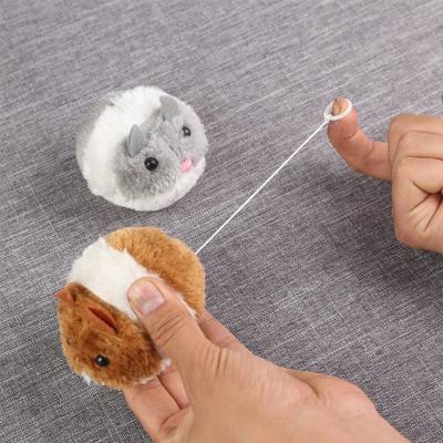 China Viable Funny Cute Shape Pet Toy Stuffed Plush Mouse Cat Toy Vibrating Cat Toy for sale