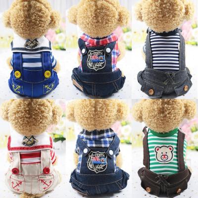 China Cowboy Viable Shirt Pet Fashion Clothes Quadruped Dog Pet Clothes for sale