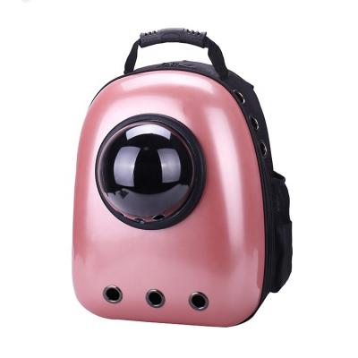 China Breathable Outdoor Pet Space Capsule Carrier Backpack Dog Bag Cat Backpack for sale