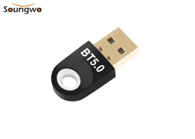 China 3Mbps USB 5.0 Bluetooth Adapter For PC Windows 10 / 8.1 / 8 for sale