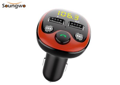 China HFP HSP Bluetooth Car Kit Support TF Card 32G Usb Bluetooth Adapter For Car Music for sale