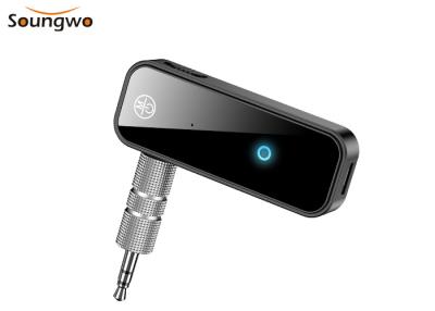 China RoHS 2.4GHz Bluetooth Car Kit Aux 0.37OZ Lightweight Bluetooth To Aux Adapter for sale