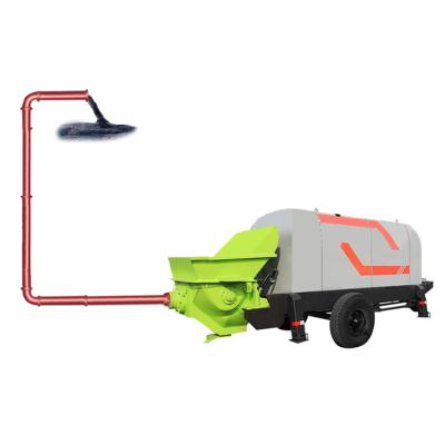 China According to Good Price Mobile model diesel trailer concrete pump for sale for sale