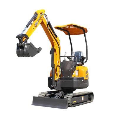 China Chinese cheap blue hotels excavator 1.8 ton mini machine price for sale