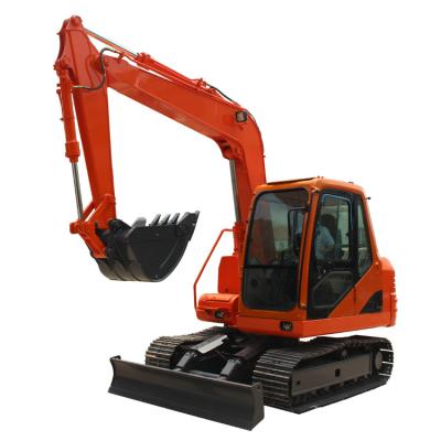 China Construction Material Shops 8 Ton Small Crawler Excavator Digger Machine Construction Chinese Excavators For Sale for sale