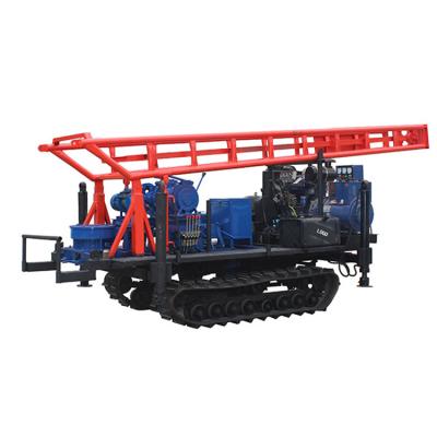 China Factory Borewell Rig Price Pneumatic Machine Trailer Mounted Water Well Drilling Rigs for sale