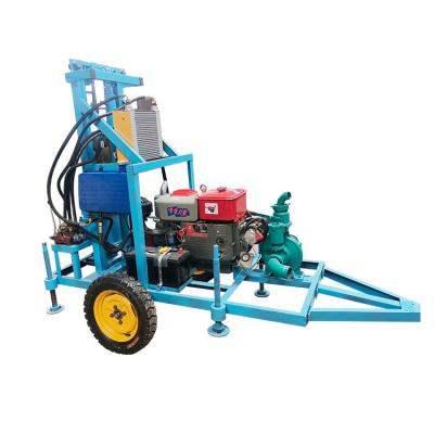 China Factory 150m Soil Testing Rig For Sale Water Well Drilling Rig Parts Sample Drilling Rig for sale