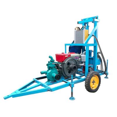 China Factory Small Drilling Rig Vehicle Mounted Portable Water Well 400m Drilling Rig Price Water Well Drilling Rig for sale