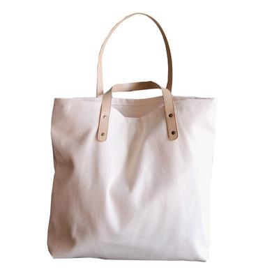 China Factory Custom Leather Handbag Fashion Shopping Cotton Bag BIODEGRADABLE Can Be Customized With Logo Printed for sale