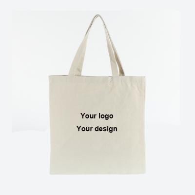 China Siicoo Wholesale Custom Handled Recycled Organic Natural Shopping Cotton Tote Bag for sale