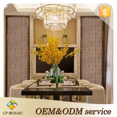 China China factory mosaic kitchen mosaic wall art unique waterjet murals glass wall decoration parquet adjust turkish mosaic tile for sale