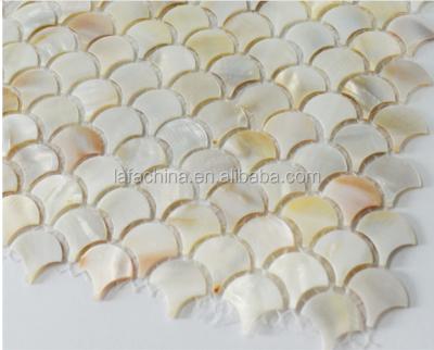 China Manufacturer High Quality Cheap Shell Fish Scale Mosaic Tile From China Hot Selling Flooring for sale