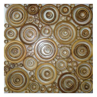 China Hot Sale 300*300 Acid Resistant Natural Wood And Bamboo Mosaic Tile For Wall Decoration for sale