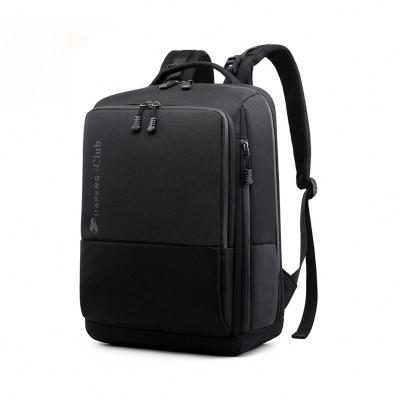 China Anti-Theft 2021New Arrival Nylon Men Smart Anti-theft Office Back Pack Waterproof School Bag Laptop Backpacks Custom LOGO Polyester Unisex for sale