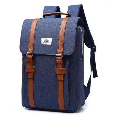 China With 15.6 Inch USB College School Business Computer Bag Travel Laptop Backpack Waterproof Laptop Bag for sale