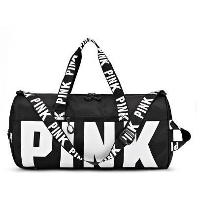 China New fashion fitness sports men big travel duffel bag custom made gym luxury pink duffel bag duffel bag for sale