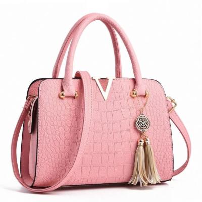 China Best Leather Two Tones Women's Women's Handbag For Travel Women Leather Bag High Quality Tote Bags for sale