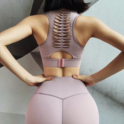 China Wholesale Custom Made Simple Breathable Women Fitness Yoga Sports Bra Size XXL Logo Ladies High Impact Top Plus for sale