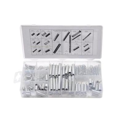 China Metallurgical Hardware 200PCS/set Tension Spring Compression Spring Set In Box 20 Size Spring Assortment for sale