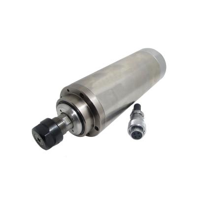 China Machinery Repair Shops 1pcs 0.8kw Long Shaft 65mm Length 220V Water Cooled Spindle 65mm*195mm For CNC Machine for sale