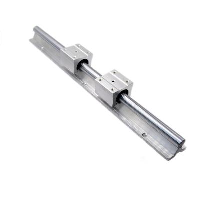 China SBR16 System 16mm Auto Linear Rail L500mm Length 500mm SBR16-L-500mm Linear Guide with 2pcs SBR16UU Set CNC Router 3D Printing Part Linear Rail for sale