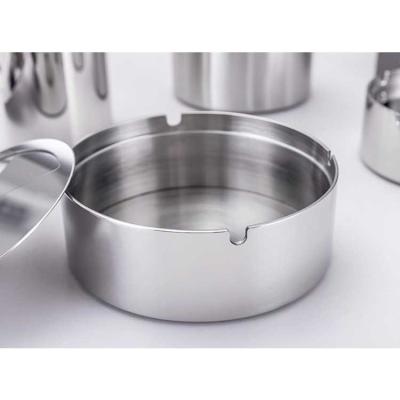 China Stainless steel china factory portable ashtray for wholesale for sale